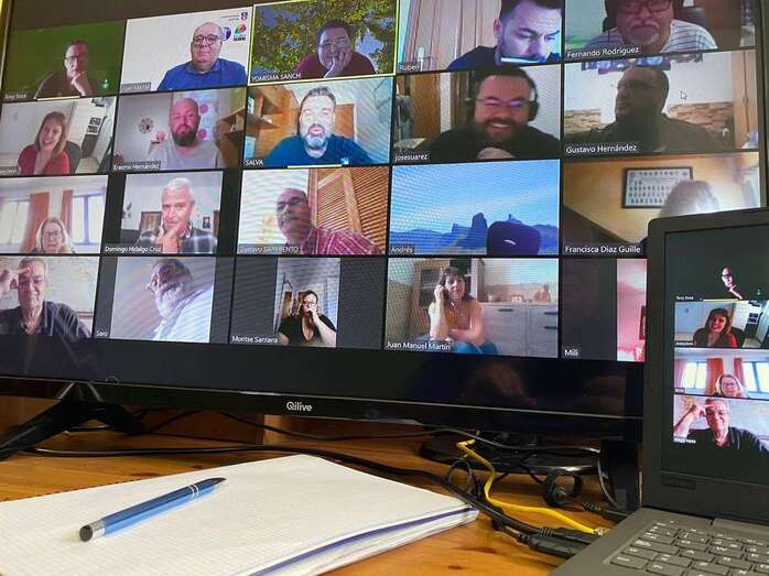 Cultura mantuvo este lunes una reunión telemática para ir perfilando el programa del Día de Canarias (Foto TA)